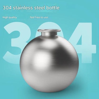 Stainless Steel Portable Pet Water Bottle W/ Bowl
