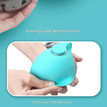 Stainless Steel Portable Pet Water Bottle W/ Bowl